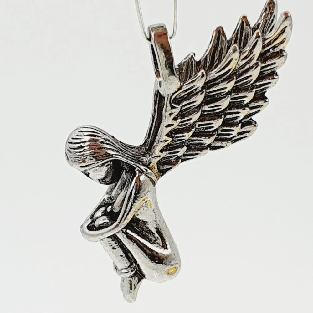 Saint Girl Angel Necklace for Men/Women, BL55590020